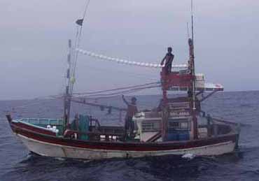 Sri Lankan fishermen held in India